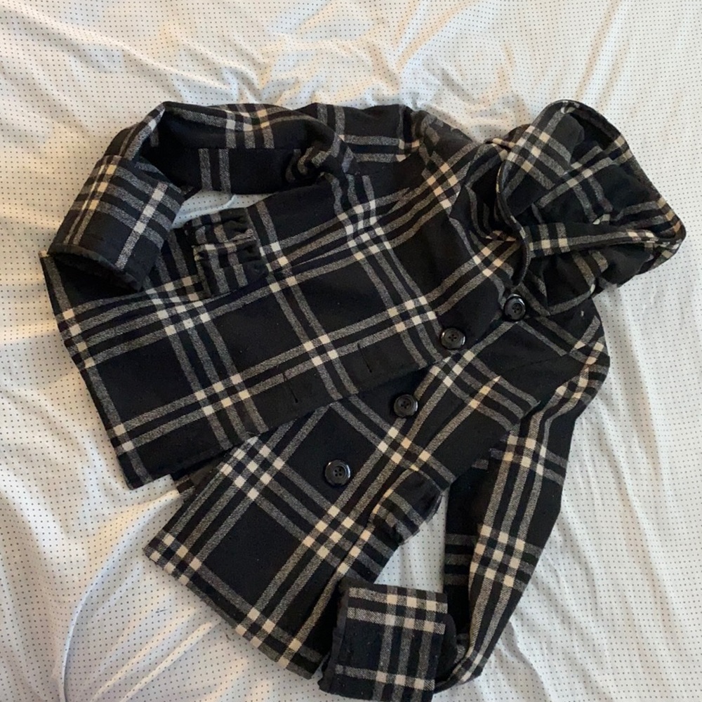 Women’s plaid winter jacket